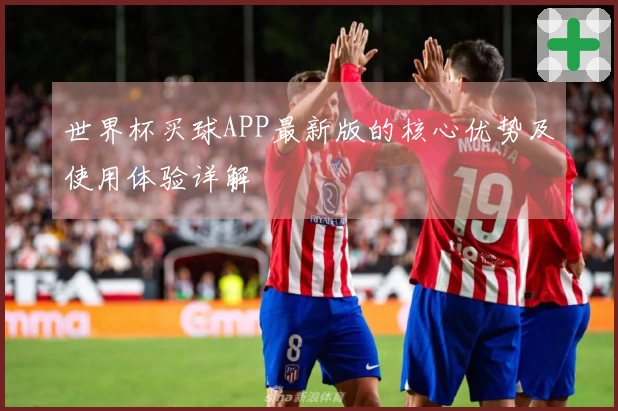 世界杯买球APP最新版的核心优势及使用体验详解